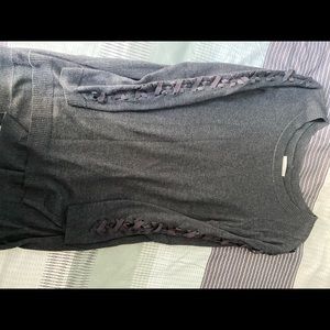 Lauren Conrad charcoal grey sweater